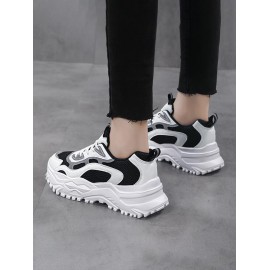 Chunky Sole Breathable Clunky Shoes