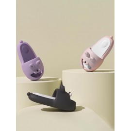 Cute Cartoon Rabbit Shape Soft-soled Indoor Antiskid Slippers for Women and Men
